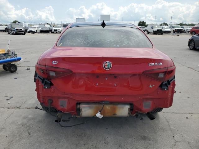 ZARFAEDN2J7575287 - 2018 ALFA ROMEO GIULIA Q4 Красный фото 6