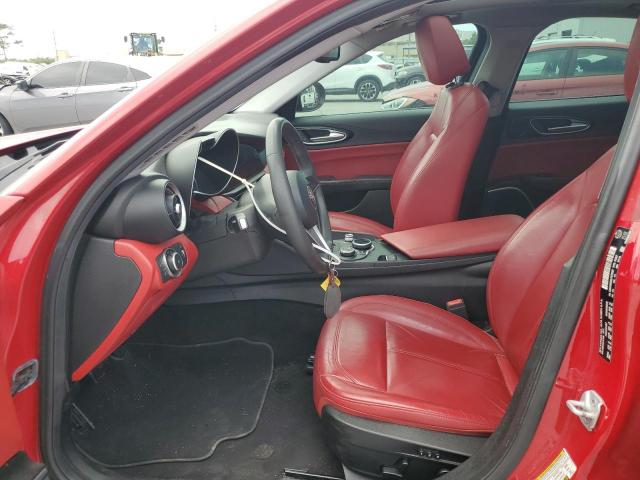 ZARFAEDN2J7575287 - 2018 ALFA ROMEO GIULIA Q4 Красный фото 7