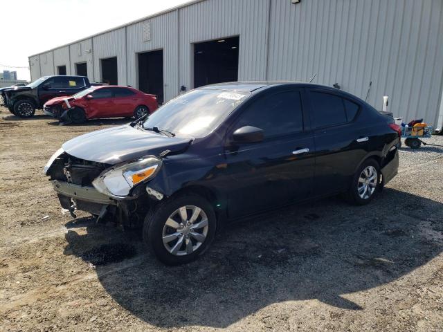 3N1CN7AP7FL908589 - 2015 NISSAN VERSA S BLACK photo 1