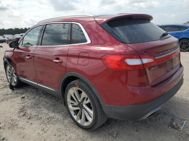 2LMPJ6LP6JBL23086 - 2018 LINCOLN MKX RESERVE 红色 照片 2