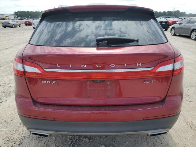 2LMPJ6LP6JBL23086 - 2018 LINCOLN MKX RESERVE RED photo 6