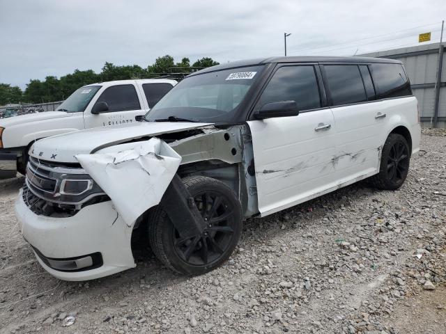 2FMHK6D87KBA17505 - 2019 FORD FLEX LIMITED WHITE photo 1