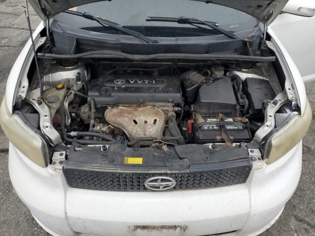 JTLKE50E881031381 - 2008 TOYOTA SCION XB WHITE photo 11