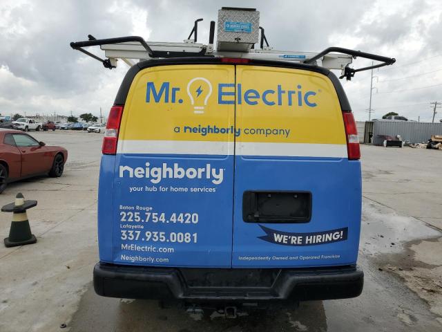 1GCWGAFP9P1212867 - 2023 CHEVROLET EXPRESS G2 WHITE photo 6