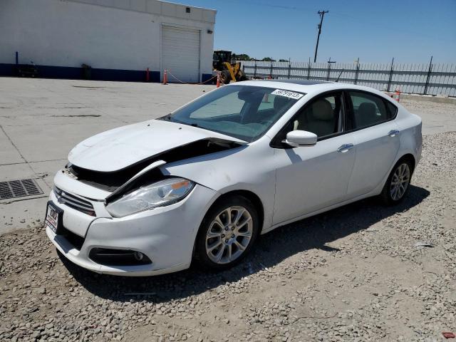 1C3CDFCA6DD294189 - 2013 DODGE DART LIMITED WHITE photo 1