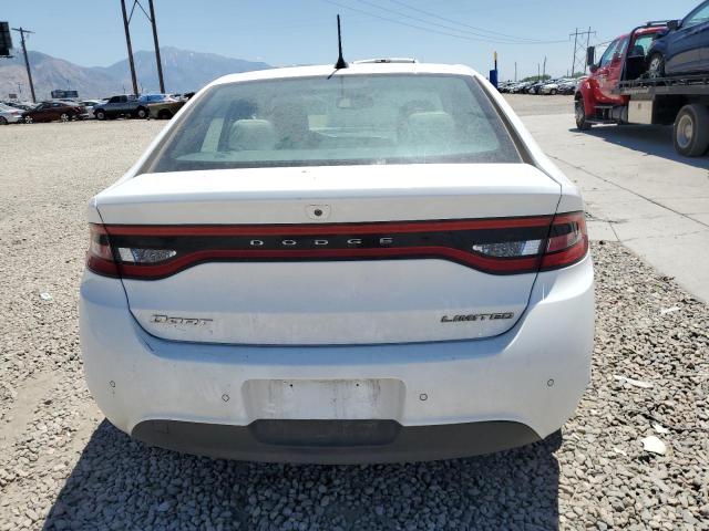 1C3CDFCA6DD294189 - 2013 DODGE DART LIMITED WHITE photo 6