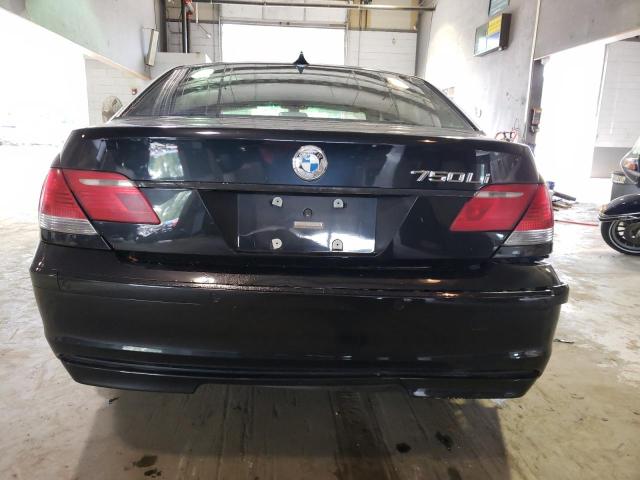 WBAHN835X6DT64757 - 2006 BMW 750 LI BLACK photo 6