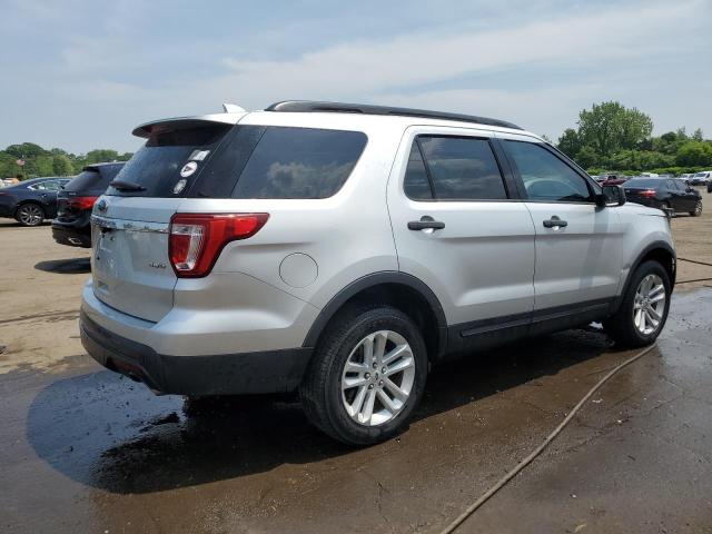 1FM5K8B84HGC80425 - 2017 FORD EXPLORER SILVER photo 3