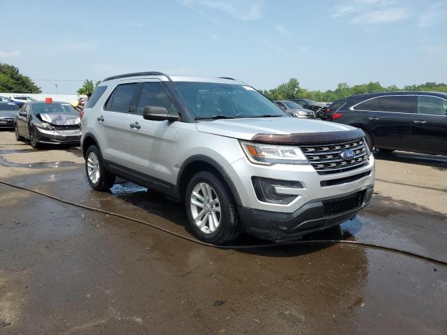 1FM5K8B84HGC80425 - 2017 FORD EXPLORER SILVER photo 4