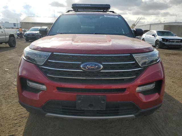 1FMSK7DH8LGB16369 - 2020 FORD EXPLORER XLT RED photo 5