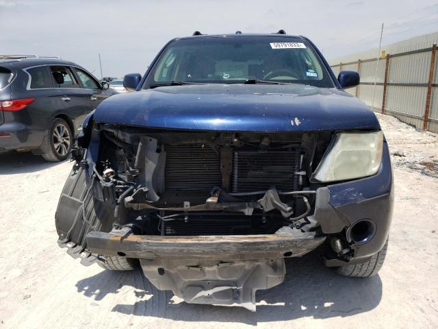 5N1AR1NN0AC606530 - 2010 NISSAN PATHFINDER S BLUE photo 5