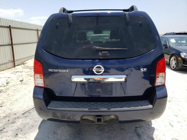 5N1AR1NN0AC606530 - 2010 NISSAN PATHFINDER S BLUE photo 6