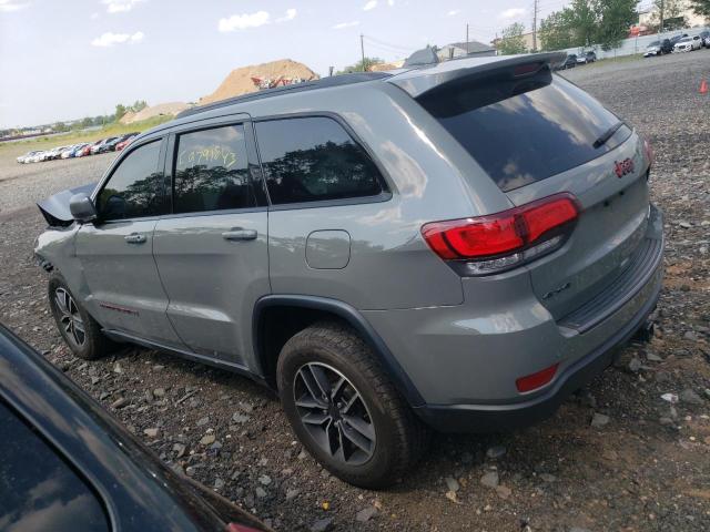 1C4RJFLG3MC582647 - 2021 JEEP GRAND CHER TRAILHAWK Մոխրագույն լուսանկար 2