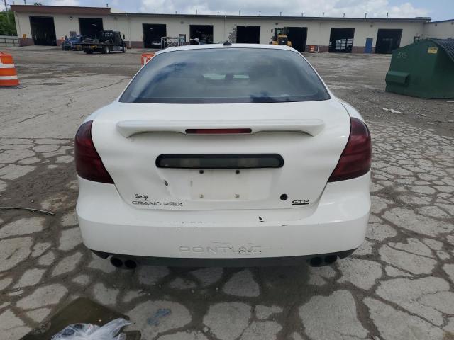 2G2WR524141147410 - 2004 PONTIAC GRAND PRIX GTP WHITE photo 6