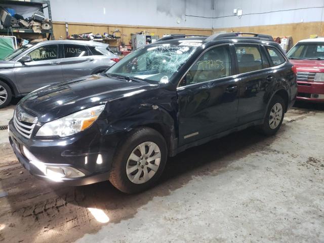 4S4BRCAC5A3323805 - 2010 SUBARU OUTBACK 2.5I BLACK photo 1