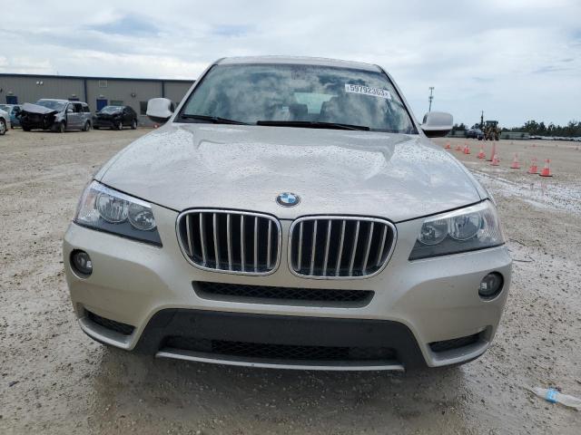 5UXWX9C56E0D23222 - 2014 BMW X3 XDRIVE28I BEIGE photo 5