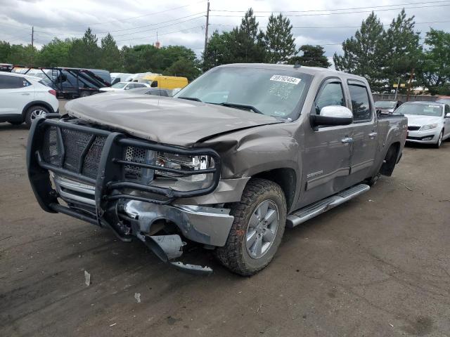 3GTP2VE71CG202843 - 2012 GMC SIERRA K1500 SLE GRAY photo 1