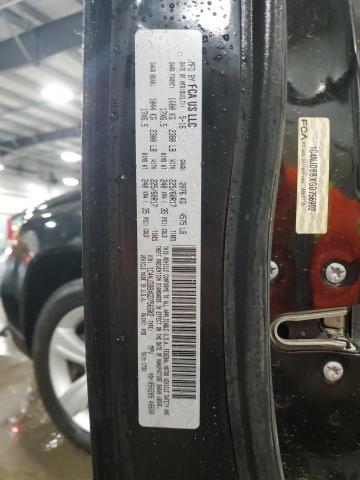 1C4NJDBBXGD756902 - 2016 JEEP COMPASS SPORT أسود صورة 12