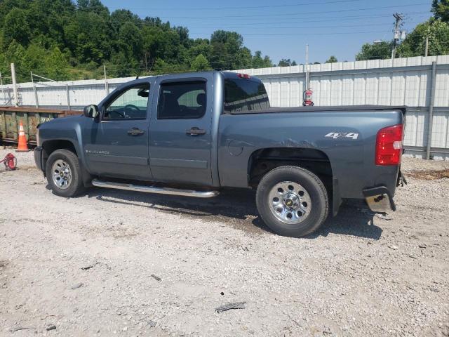 2GCEK13M871526461 - 2007 CHEVROLET SILVERADO K1500 CREW CAB BLUE photo 2