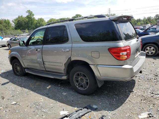 5TDBT48A03S167027 - 2003 TOYOTA SEQUOIA LIMITED SILVER photo 2