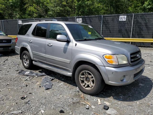 5TDBT48A03S167027 - 2003 TOYOTA SEQUOIA LIMITED SILVER photo 4