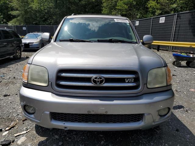 5TDBT48A03S167027 - 2003 TOYOTA SEQUOIA LIMITED SILVER photo 5