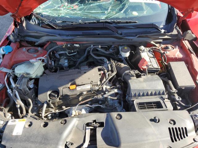 2HGFC2F59JH601017 - 2018 HONDA CIVIC LX RED photo 11