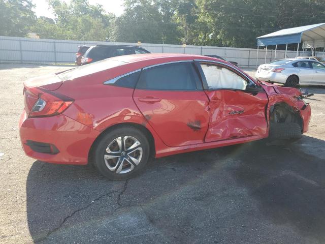 2HGFC2F59JH601017 - 2018 HONDA CIVIC LX RED photo 3