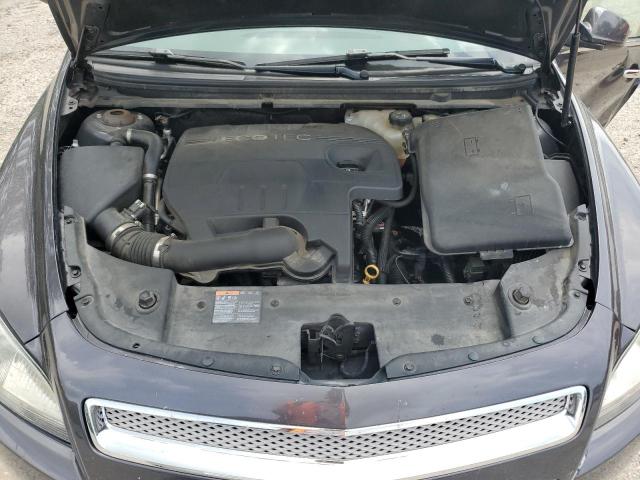 1G1ZE5EB3AF319836 - 2010 CHEVROLET MALIBU LTZ ნაცრისფერი ფოტო 11