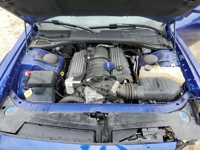 2C3CDZFJ6MH620833 - 2021 DODGE CHALLENGER R/T SCAT PACK BLUE photo 11