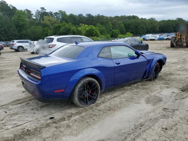 2C3CDZFJ6MH620833 - 2021 DODGE CHALLENGER R/T SCAT PACK BLUE photo 3