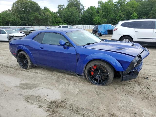 2C3CDZFJ6MH620833 - 2021 DODGE CHALLENGER R/T SCAT PACK BLUE photo 4