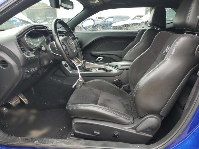 2C3CDZFJ6MH620833 - 2021 DODGE CHALLENGER R/T SCAT PACK BLUE photo 7