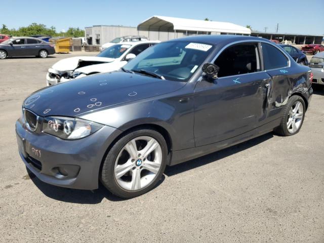 WBAUP9C58DVS94973 - 2013 BMW 128 I GRAY photo 1