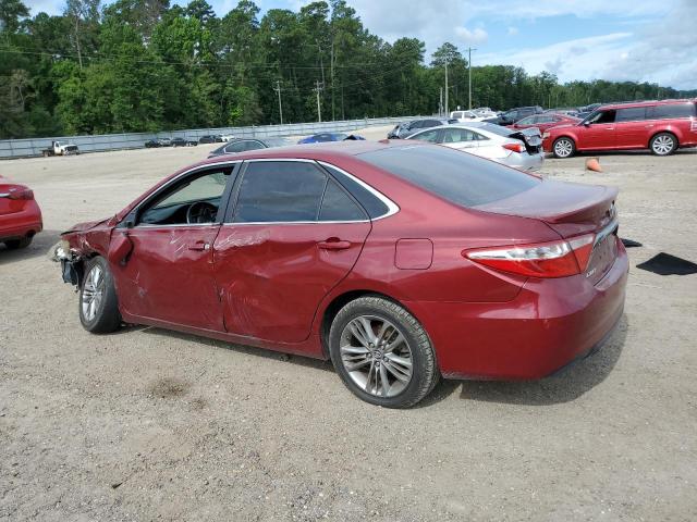 4T1BF1FK7FU990891 - 2015 TOYOTA CAMRY LE RED photo 2