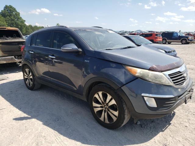 KNDPCCA2XB7072020 - 2011 KIA SPORTAGE EX BLUE photo 4