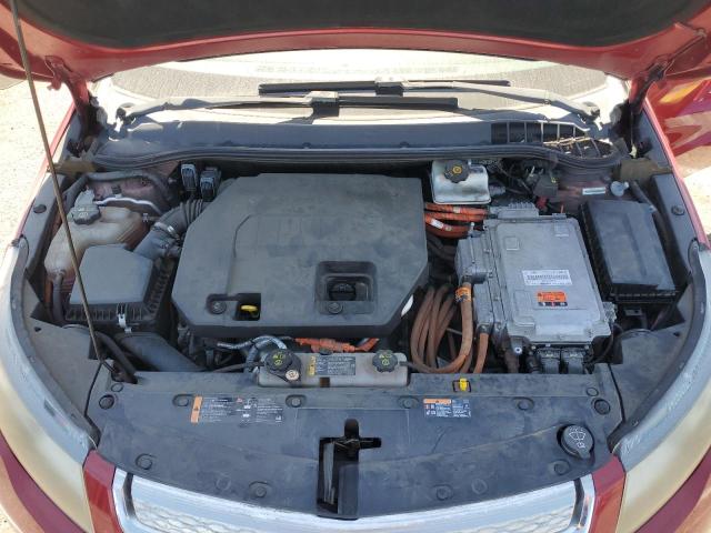 1G1RD6E43BU102942 - 2011 CHEVROLET VOLT RED photo 11