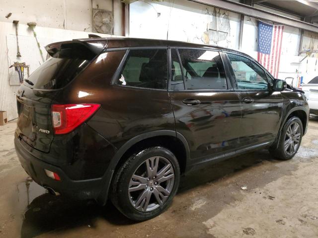 5FNYF8H50LB004846 - 2020 HONDA PASSPORT EXL BROWN photo 3