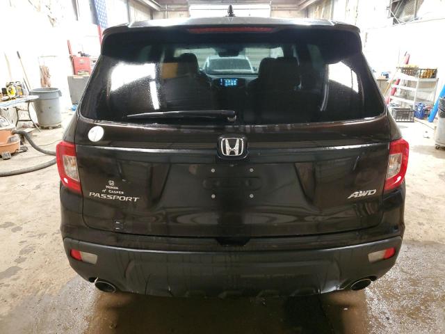 5FNYF8H50LB004846 - 2020 HONDA PASSPORT EXL BROWN photo 6