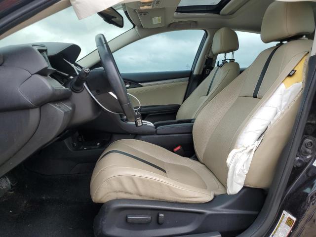 2HGFC1F73GH651285 - 2016 HONDA CIVIC EXL შავი ფოტო 7