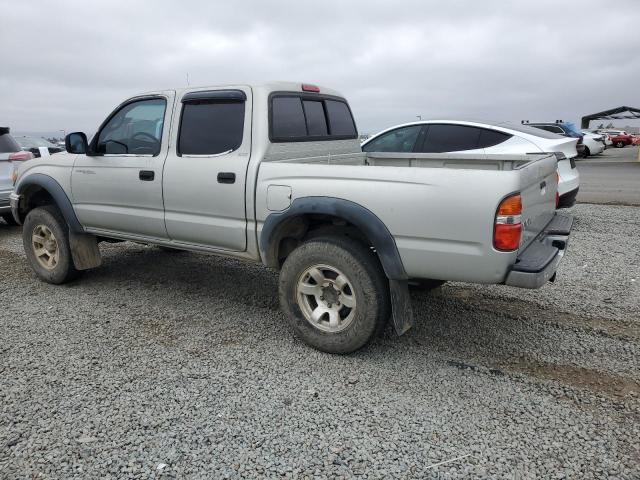5TEGN92N42Z111621 - 2002 TOYOTA TACOMA DOUBLE CAB PRERUNNER SILVER photo 2