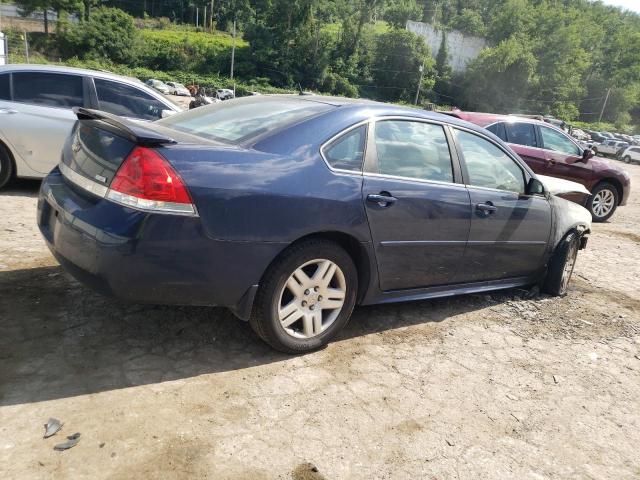 2G1WB5EK7B1260293 - 2011 CHEVROLET IMPALA LT BLUE photo 3