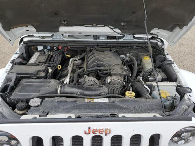 1C4BJWEG3DL648337 - 2013 JEEP WRANGLER U SAHARA Սպիտակ լուսանկար 11