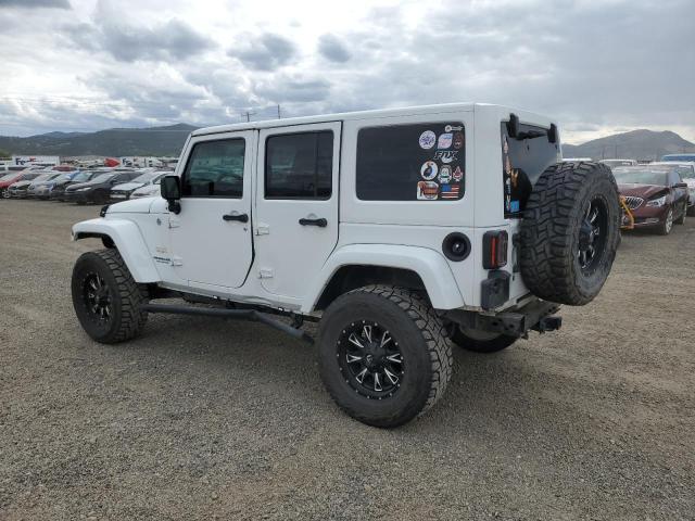 1C4BJWEG3DL648337 - 2013 JEEP WRANGLER U SAHARA Սպիտակ լուսանկար 2