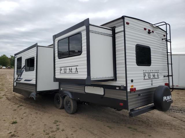 5ZT2PURB2N4013346 - 2022 FOREST RIVER PALOMINO PUMA 26FKDS WHITE photo 3