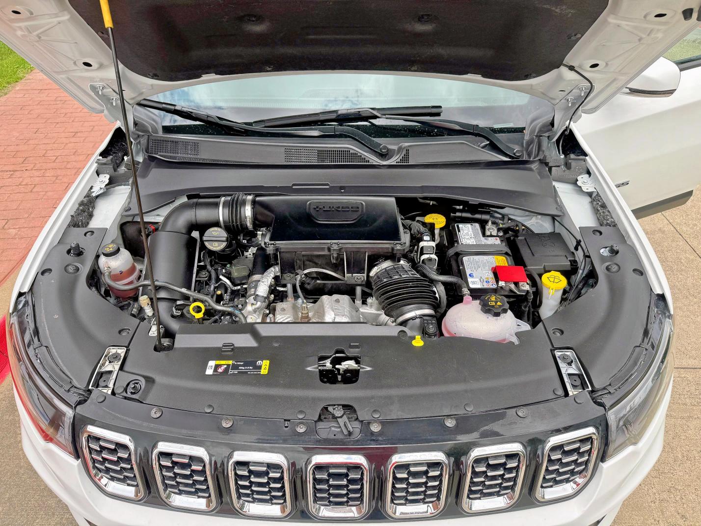 3C4NJDCNXST546294 - 2025 JEEP COMPASS LIMITED WHITE photo 7