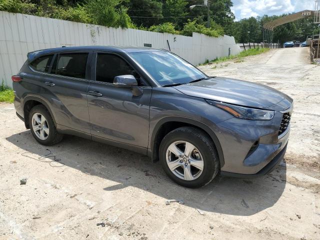 5TDKDRBH0PS017294 - 2023 TOYOTA HIGHLANDER L GRAY photo 4