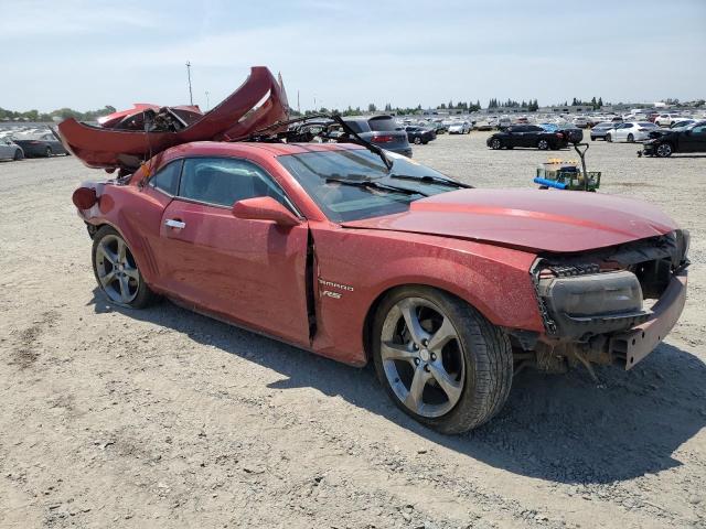 2G1FF1E31E9217015 - 2014 CHEVROLET CAMARO LT MAROON photo 4