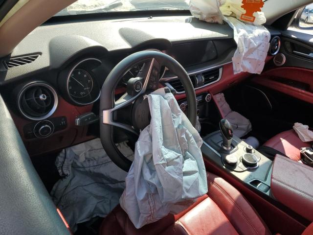 ZASFAKBN4J7B97931 - 2018 ALFA ROMEO STELVIO TI WHITE photo 8