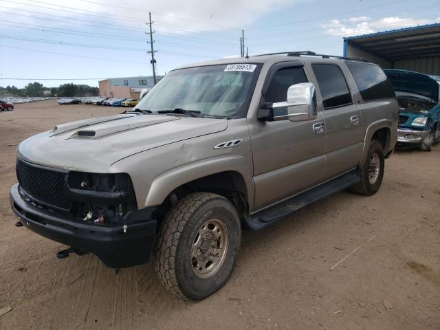 3GNGK26G32G184431 - 2002 CHEVROLET SUBURBAN K2500 TAN photo 1